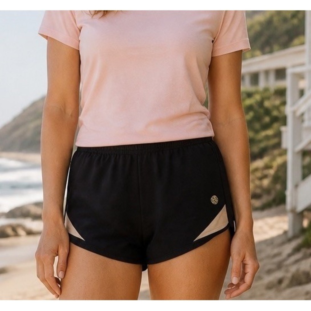 Lilly Pulitzer Luxeletic shorts Size XXS Run around‎ athletic Pink Blue XX Small